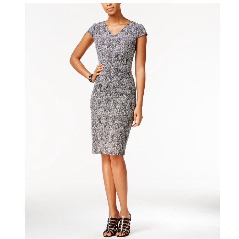 Betsey Johnson Black and Silver Dress